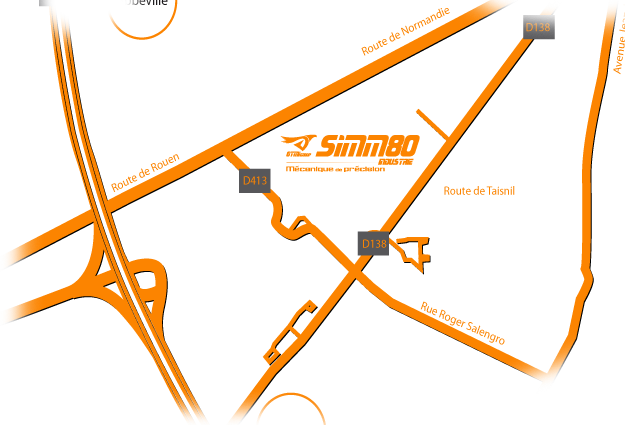 carte simm80